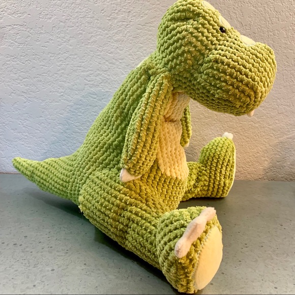 Quality Velour Stuffed Dinosaur - Picture 2 of 5